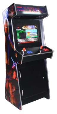 Explosieven Kosten speel piano Arcade Mortal Kombat met 3500 spellen + 22 " LCD monitor - Tom en Rudi  webshop