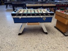 2.0047 (ref 2.0047) 2de hands blauwe café tafelvoetbal JUPITER 6*