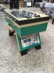 2.0125 (ref 2.0125) 2de hands groene tafelvoetbal Jupiter 7*