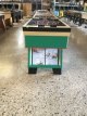 2.0127 (ref 2.0127) 2de hands groene tafelvoetbal Jupiter 6*