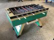 2.0127 (ref 2.0127) 2de hands groene tafelvoetbal Jupiter 6*