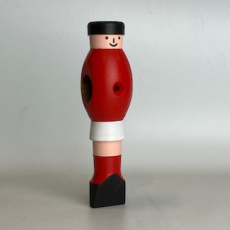 2100196 SPELER MANNETJE RETRO TOM EN RUDI ROOD - WIT