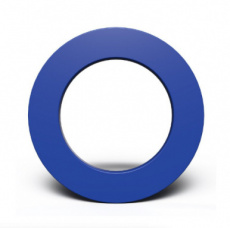 DARTS SURROUND BLAUW PROTECTION MURALE POUR FLÉCHETTES ROUGE / BLEU / NOIR