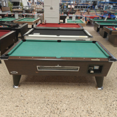 (ref p.0063) 2dehands Pooltafel Sam 7ft allegro, met kleine inbraakschade