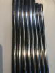 zz.0034 zz.0034 2dehands set van 8 jupiter stangen met chroomschade