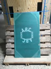 zz.0122 zz.0122   2dehands glasplaat abc kicker