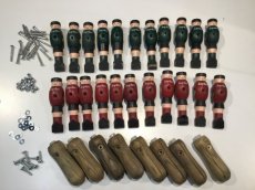 ZZ.0130 zz.0130 2dehands set spelers + handvaten + schroeven