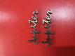 zz.0150 zz.0150 NEW OLD STOCK , 2 x logo jupiter jaren 80