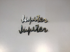 zz.0150 zz.0150 NEW OLD STOCK , 2 x logo jupiter jaren 80